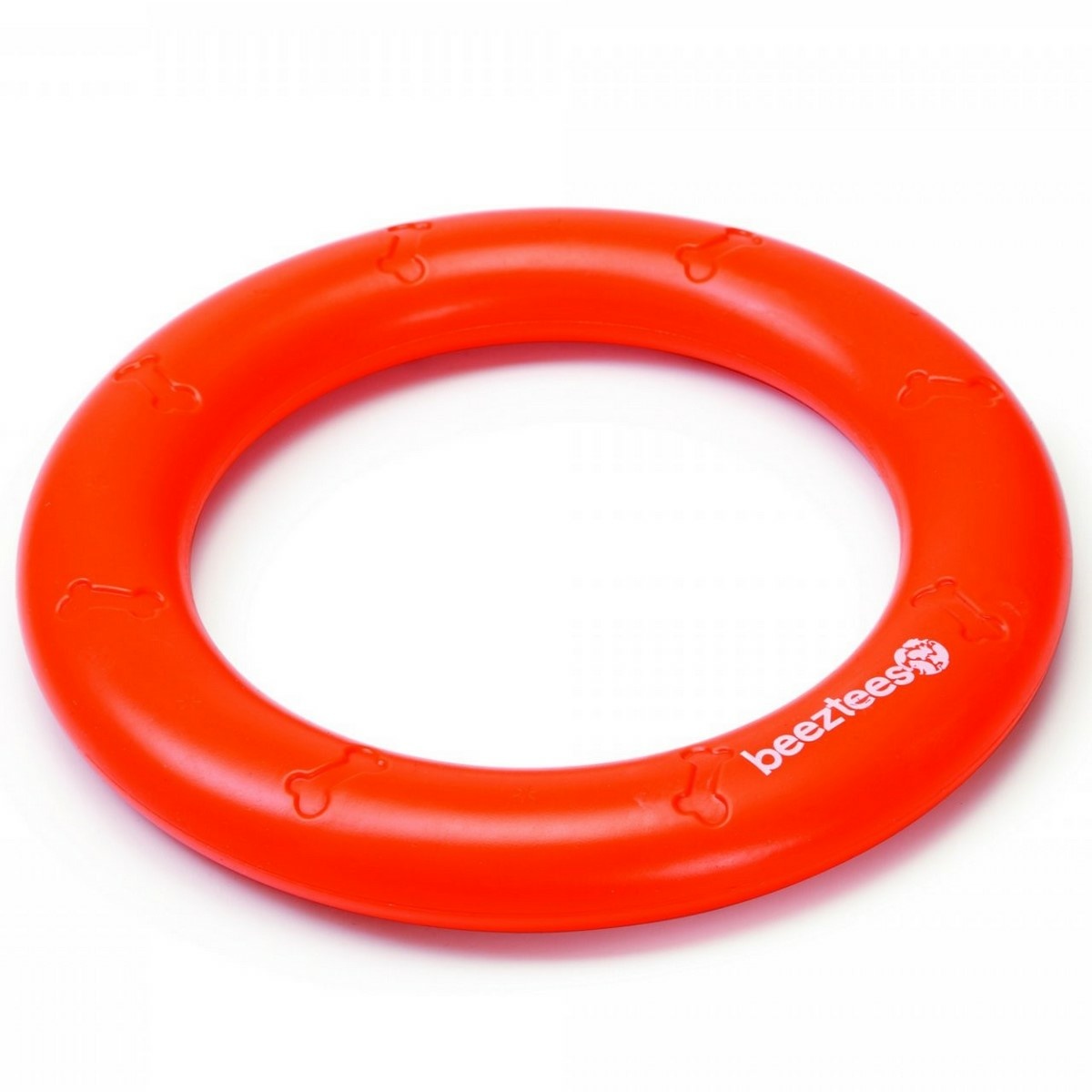 Beeztees TPR apportírozó gyűrű 22 cm, narancssárga