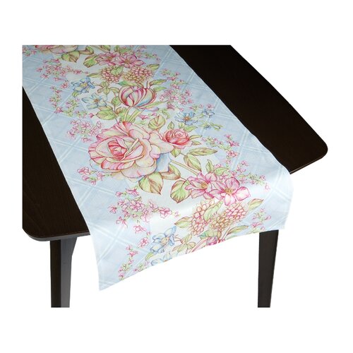 Bellatex asztali futó, rózsa, rózsaszín, 50 x 200 cm, 50 x 200 cm