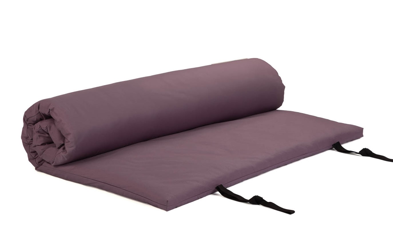BODHI Shiatsu masszázsmatrac futon levehető huzattal (XL-XXL) Szín: lila, Méretek: 200 x 200 cm