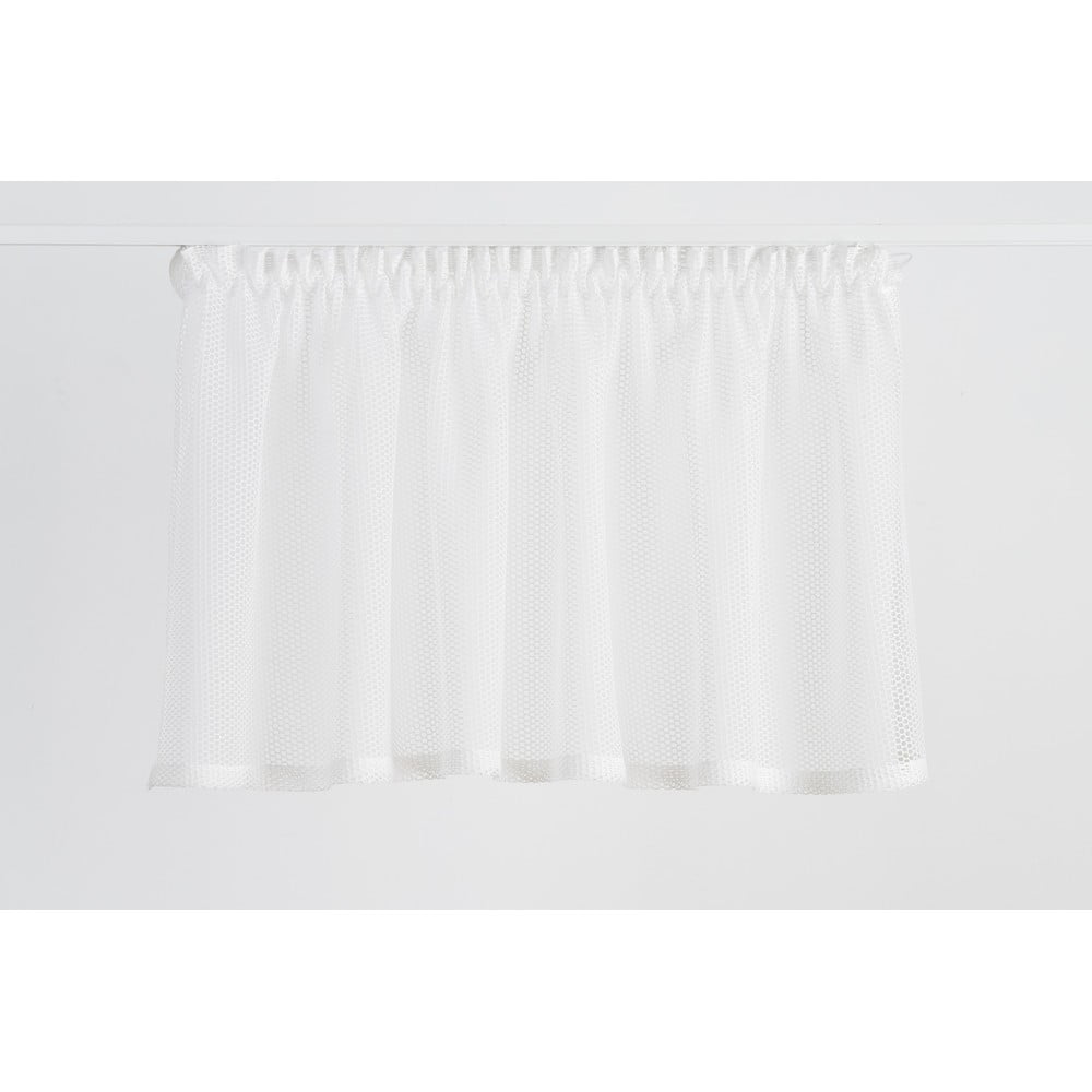 Fehér átlátszó függöny 140x50 cm Miko – Mendola Fabrics