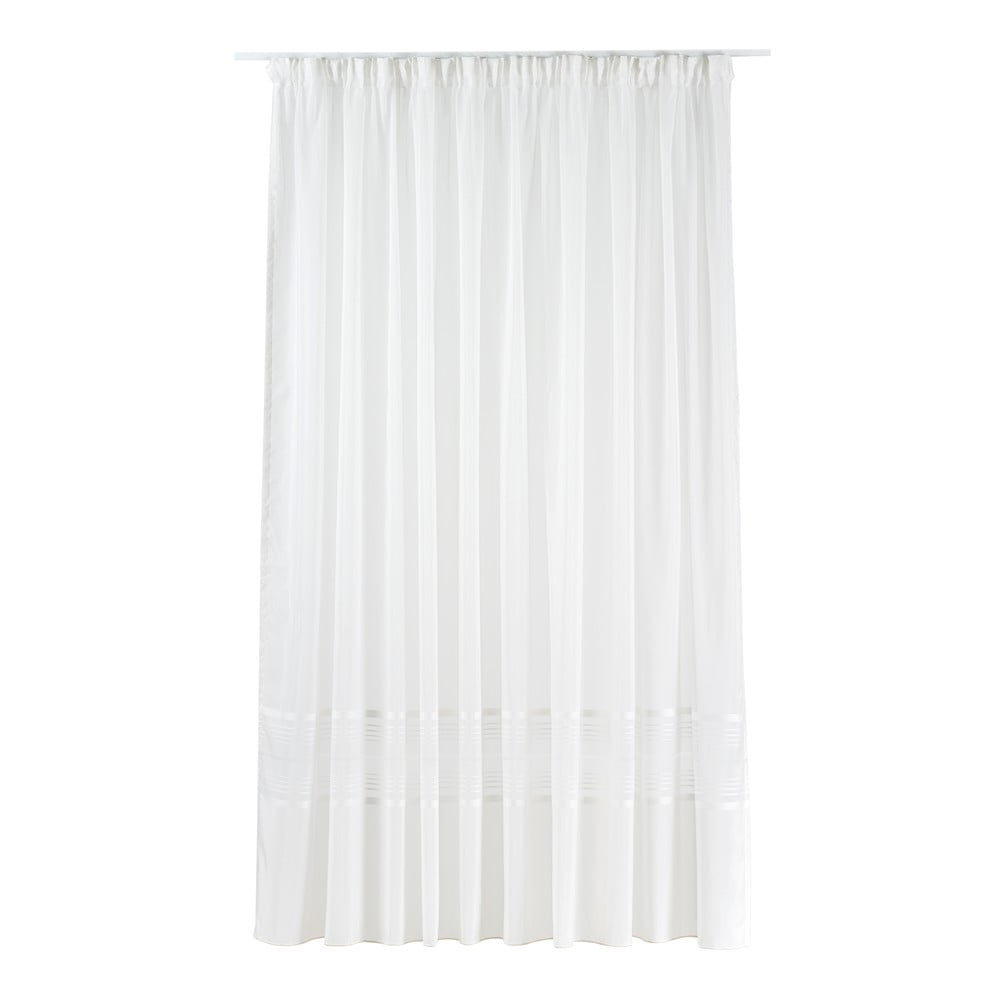 Krémszínű átlátszó függöny 140x260 cm Polina – Mendola Fabrics