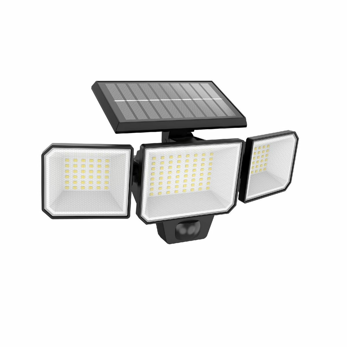 Philips Nysil napelemes biztonsági LED fali lámpaérzékelővel 8,7W 5000K, fekete