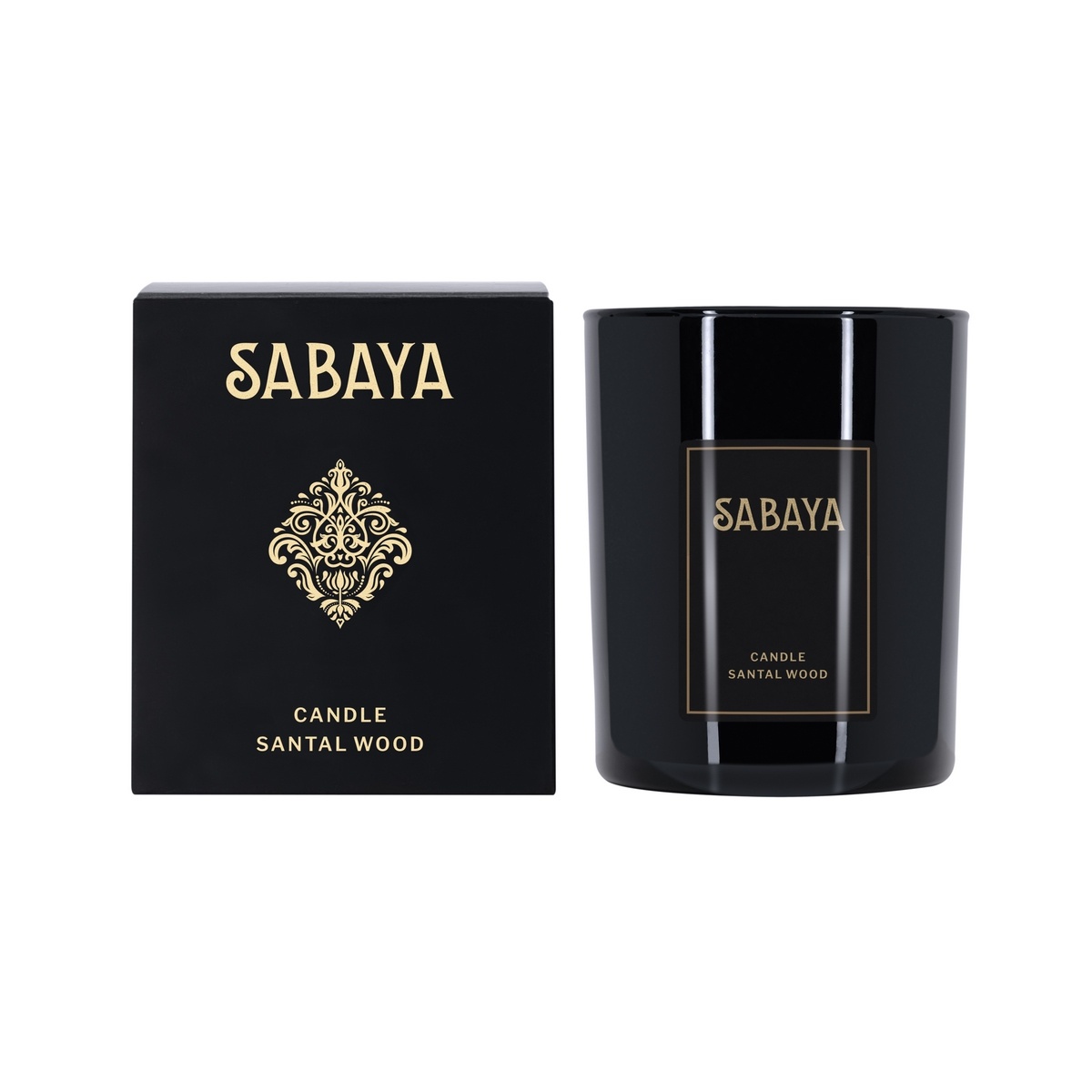 Sabaya Szantálfa illatgyertya, 175 g