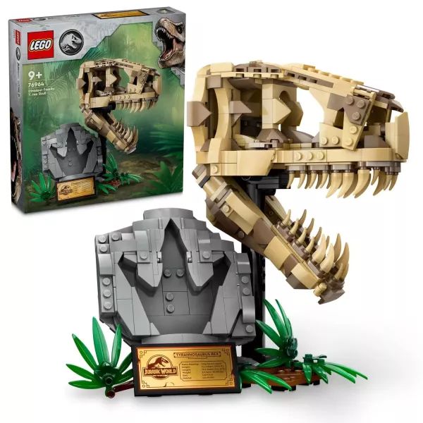 LEGO® Jurassic World: Dinoszaurusz maradványok: T-Rex koponya 76964