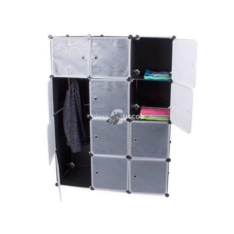 Moduláris ruhásszekrény egység ruhásszekrény szekrény