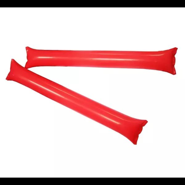 Felfújható tapsrúd - piros, 60 cm