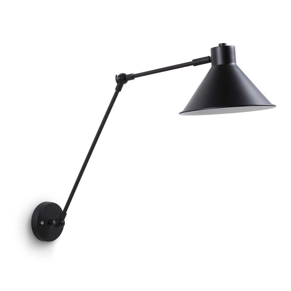 Fekete fali lámpa Dione – Kave Home