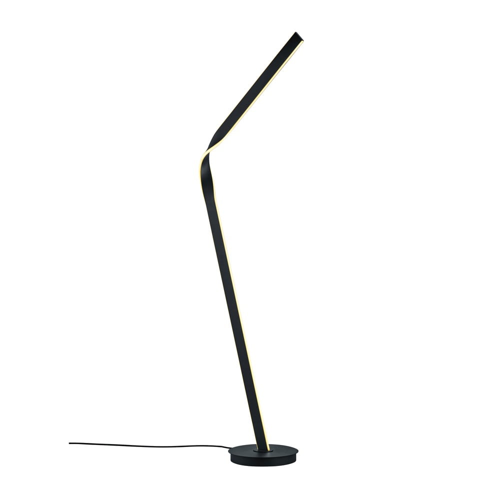 Fekete LED állólámpa fém búrával (magasság 181 cm) Cicenza – CINQUE