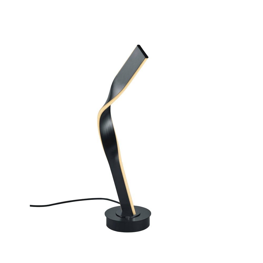 Fekete LED asztali lámpa fém búrával (magasság 64,5 cm) Cicenza – CINQUE