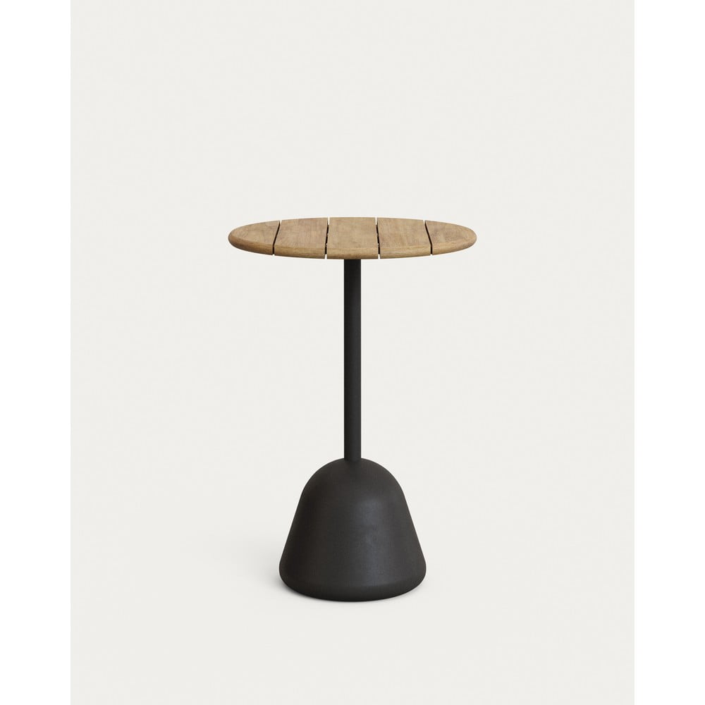 Kerek bárasztal akácfa asztallappal ø 70 cm Saura – Kave Home