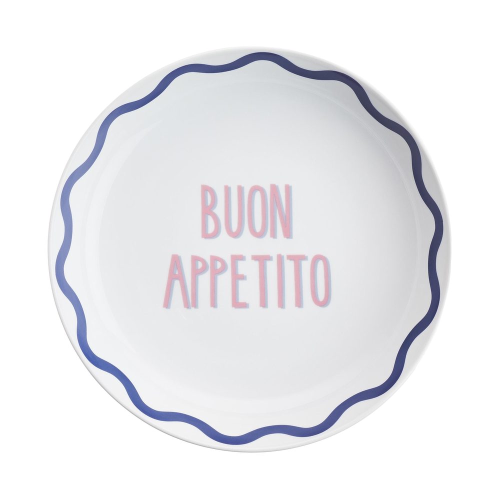 VACANZA tészta tányér, Buon Appetito Ø22cm