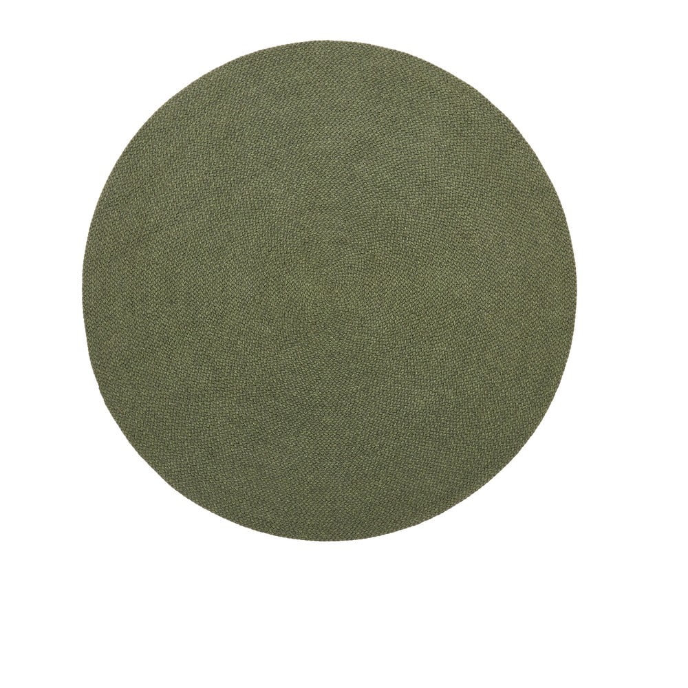 Zöld kerek kültéri szőnyeg újrahasznosított szálakból ø 200 cm Despas – Kave Home