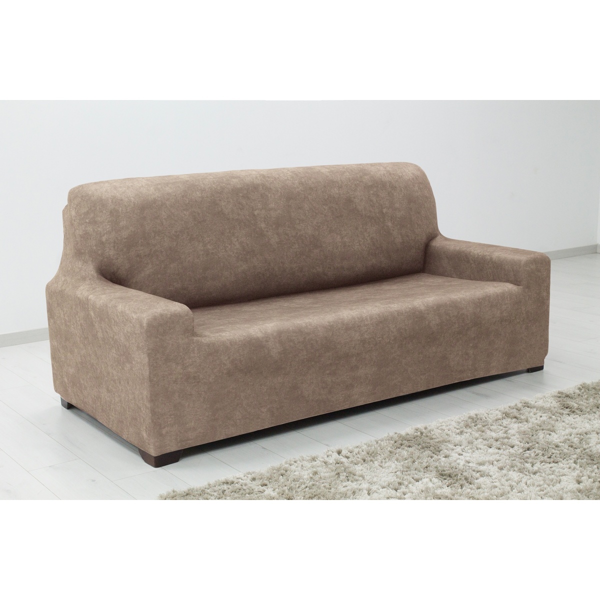  ESTIVELLA multielasztikus kanapéhuzat bézs színű, 140-180 cm, 140 - 180 cm