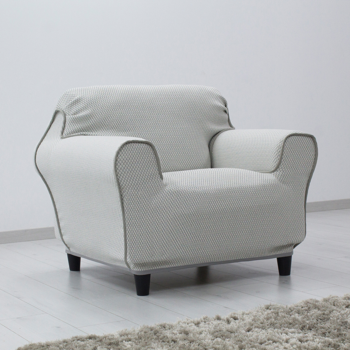 IRPIN multielasztikus fotelhuzat szürke, 70-110cm, 70 - 110 cm