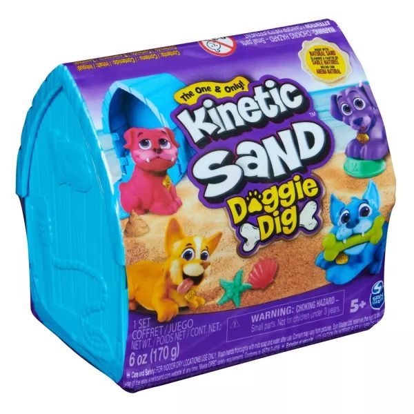 Kinetic Sand: Kutyaház játékszett - többféle