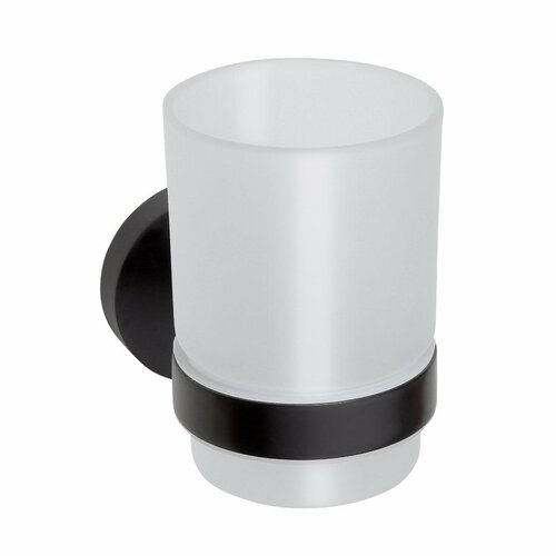 SAPHO XB900 X-round black pohár, tejüveg 