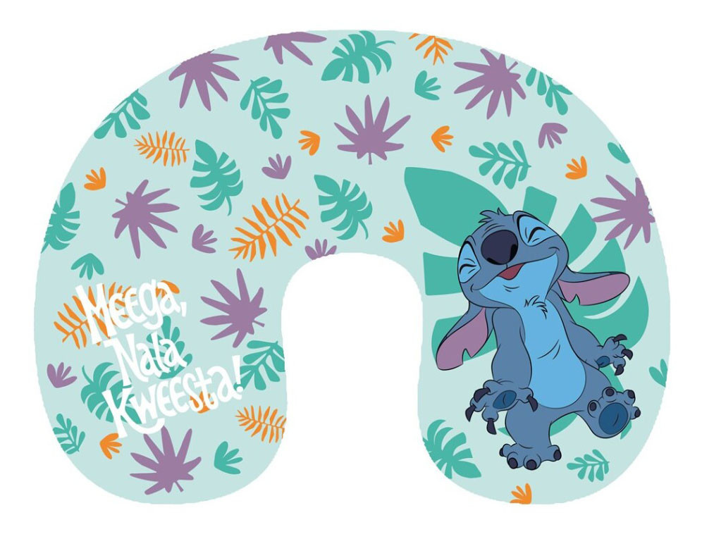 Disney Lilo és Stitch, A csillagkutya Leaf utazópárna, nyakpárna
