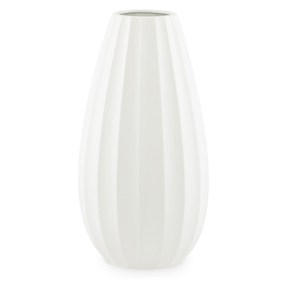 Krémszínű kerámia váza (magasság 33,5 cm) Cob – AmeliaHome