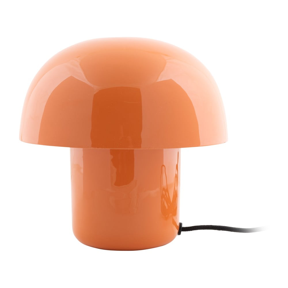 Narancssárga asztali lámpa fém búrával (magasság 20 cm) Fat Mushroom – Leitmotiv