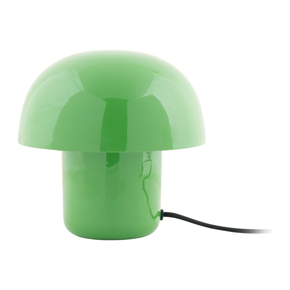 Zöld asztali lámpa fém búrával (magasság 20 cm) Fat Mushroom – Leitmotiv