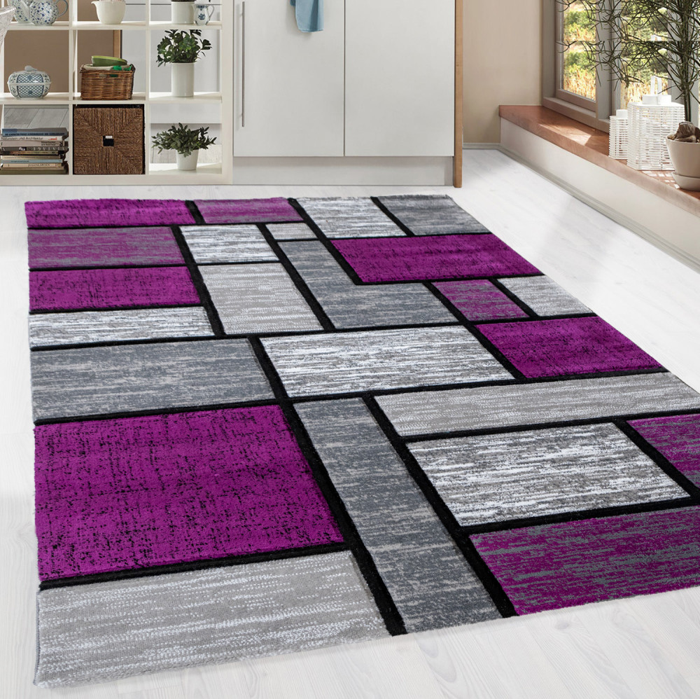 Kapadokya Art 1501 (L.Grey-Purple) szőnyeg 200x280cm Lila-Szürke