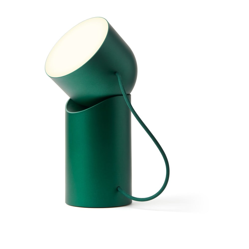 Sötétzöld LED asztali lámpa (magasság 14 cm) Orbe – Lexon