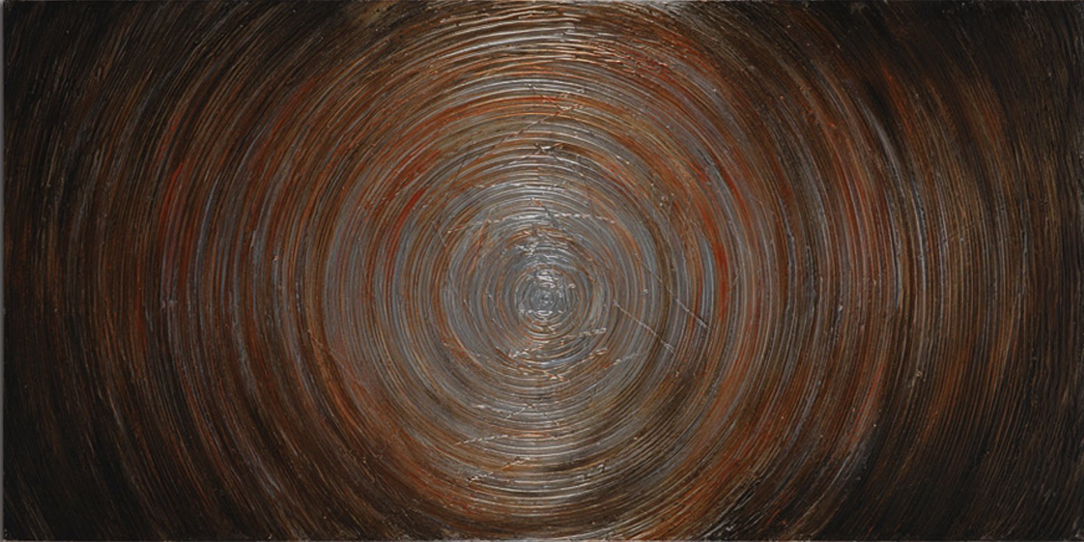 Fekete lyuk - kézzel festett olajfestmény