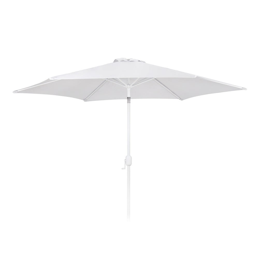 Fehér napernyő ø 350 cm Alba – LDK Garden