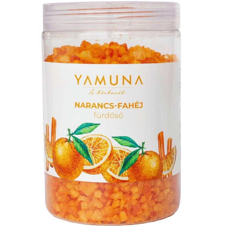 Yamuna narancs-fahéjas fürdősó