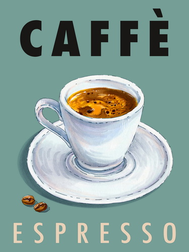 Espresso - vászonkép