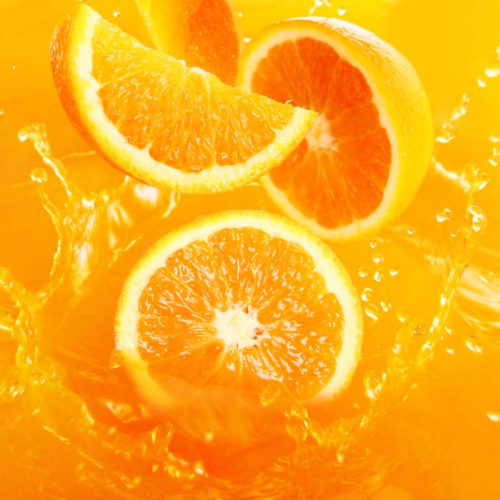 Narancs juice - üvegkép