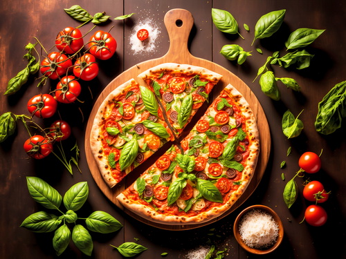 Pizza Itália - vászonkép