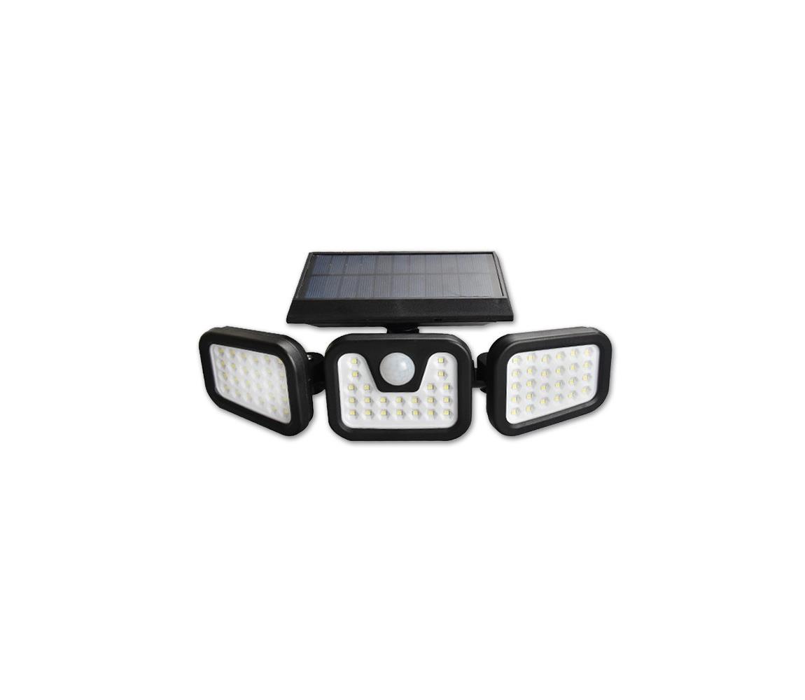  LED Napelemes reflektor érzékelővel LED/15W/3,7V IP54 4500K 