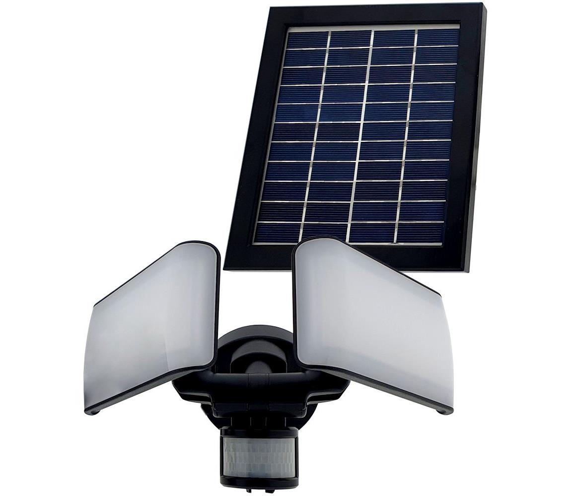  LED Napelemes kültéri reflektor érzékelővel LED/20W/5,5V IP44 