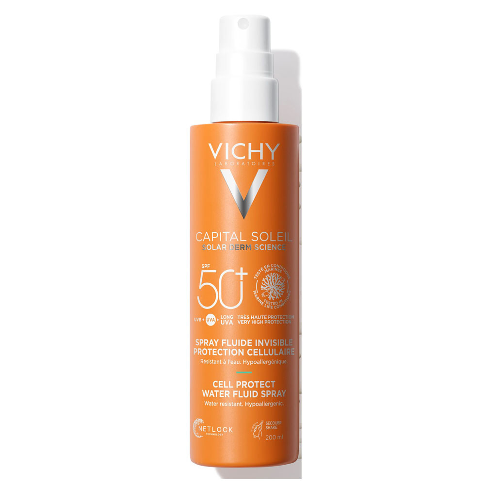 VICHY Capital Soleil Cell Protect Water Fluid spray SPF50+ (200ml)