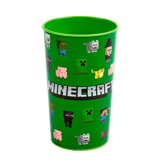 Minecraft Green műanyag pohár 250 ml