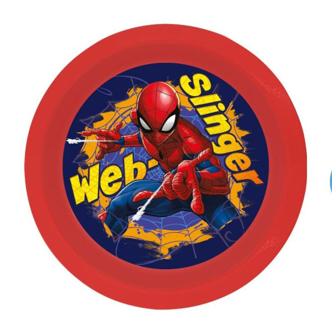 Pókember Web-Slinger műanyag lapostányér