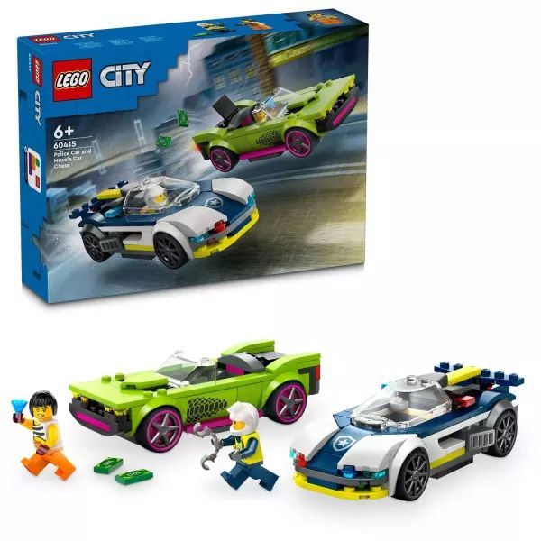 LEGO® City: Rendőrautó és sportkocsi hajsza 60415