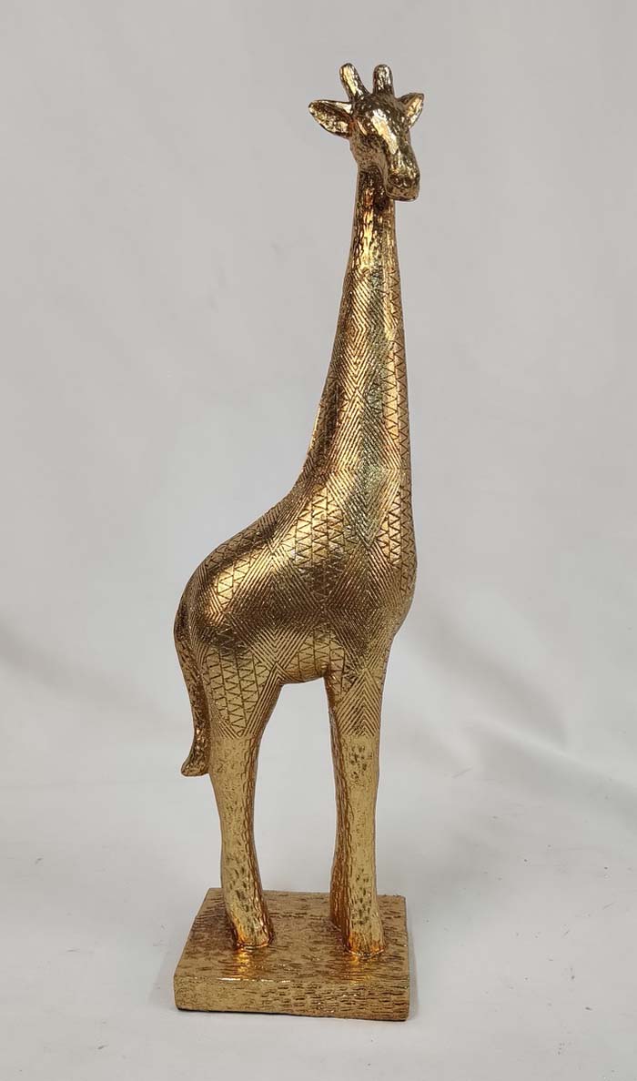 Arany zsiráf - szobor