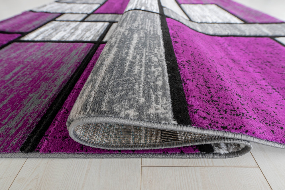 Kapadokya Art 1501 (L.Grey-Purple) szőnyeg 3db-os 60x Szett Lila-Szürke