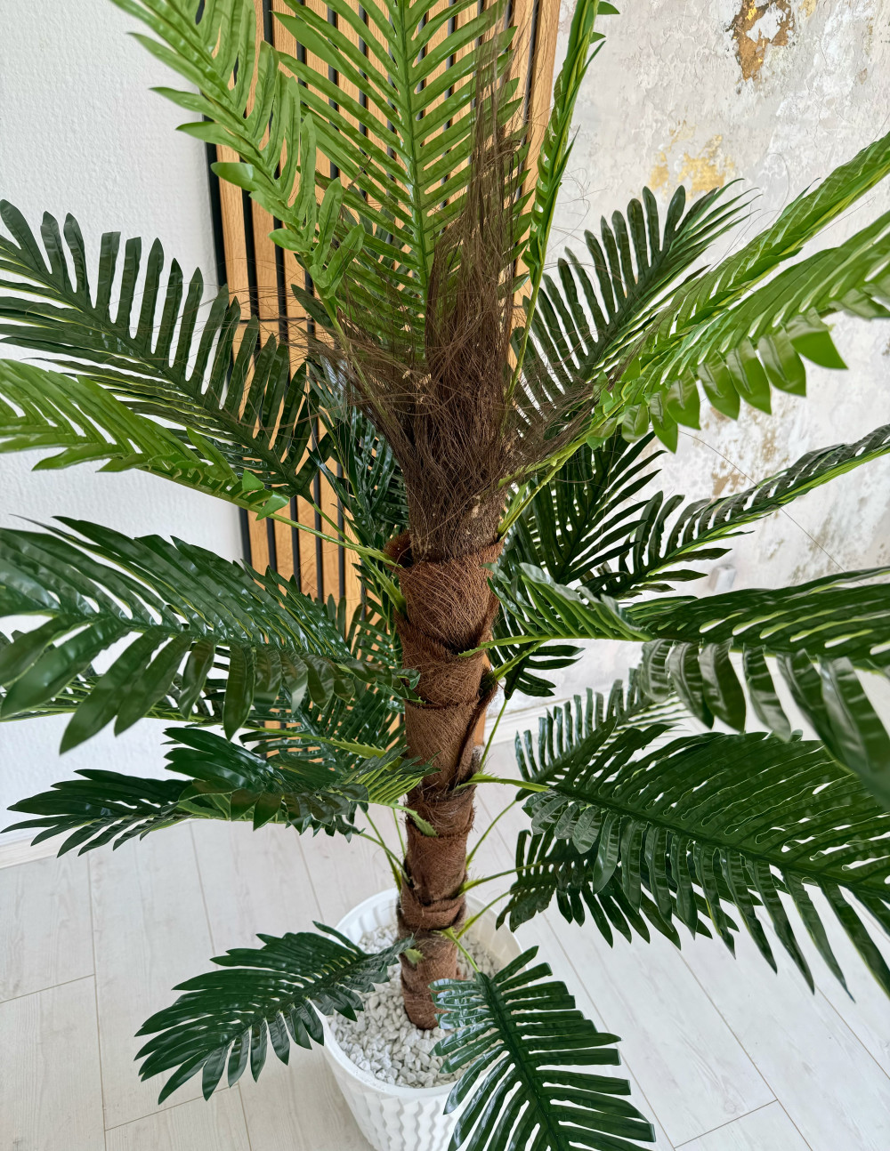 Műnövény Hawai Pálma 155cm magas dús élethű váza nélküli