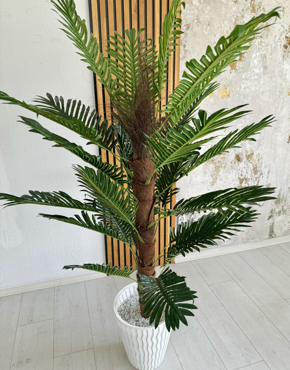 Műnövény Hawai Pálma 155cm magas dús élethű váza nélküli