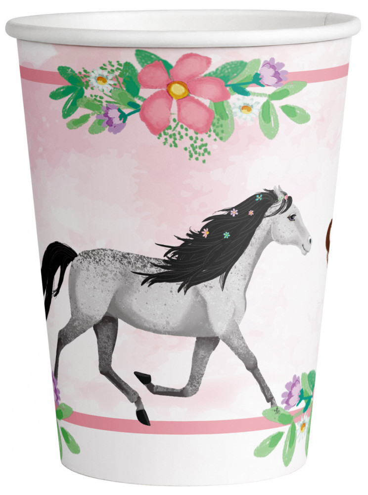 Beautiful Horses, Lovas papír pohár 8 db-os 250 ml