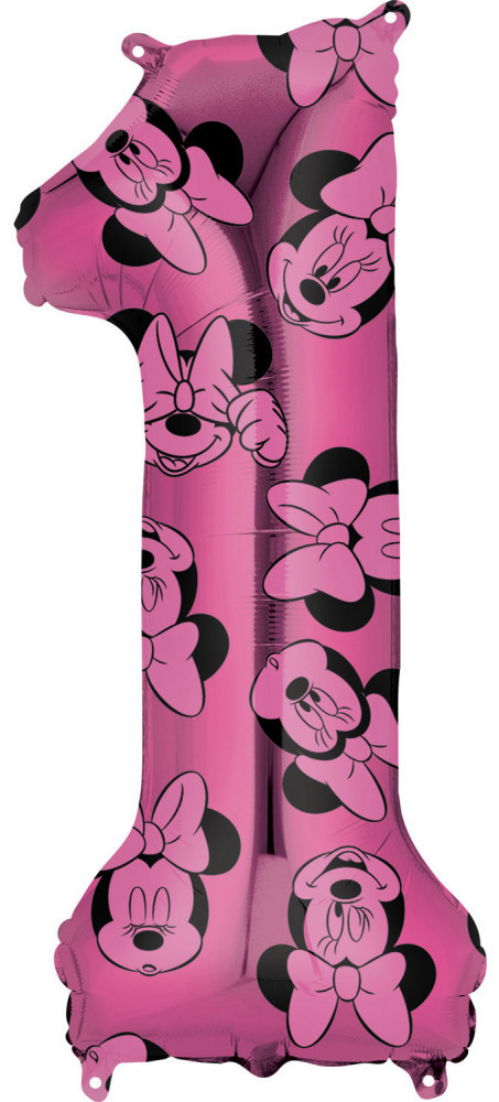 Disney Minnie fólia lufi 1-es szám 66 cm