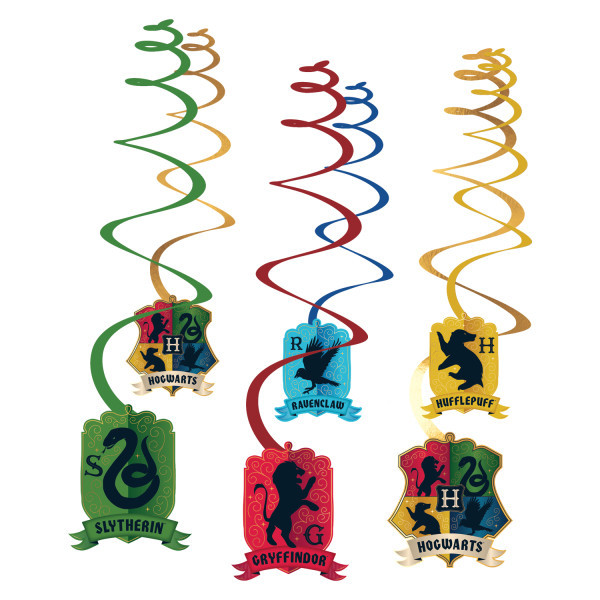 Harry Potter Houses szalag dekoráció 6 db-os szett