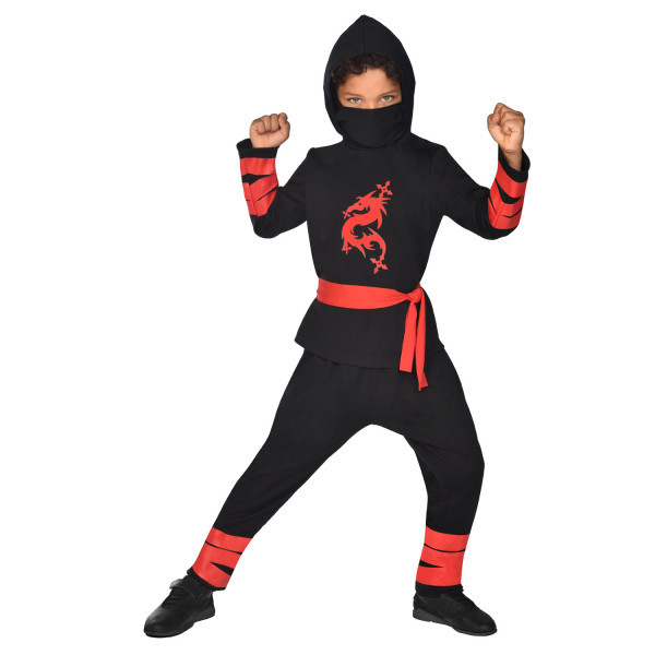 Ninja Warrior Black jelmez 3-4 év
