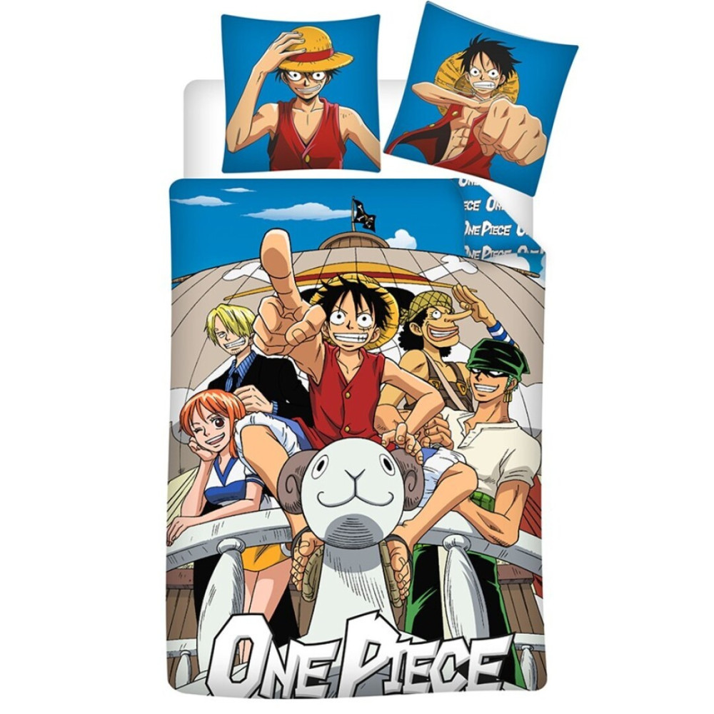 One Piece ágyneműhuzat 140×200cm, 65×65 cm
