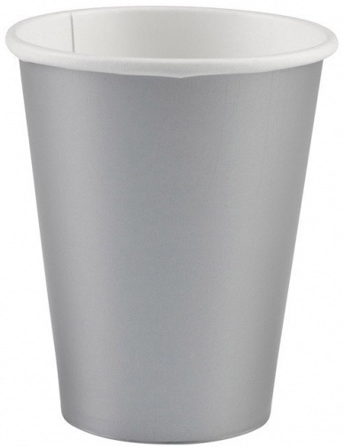 Silver papír pohár 8 db-os 250 ml
