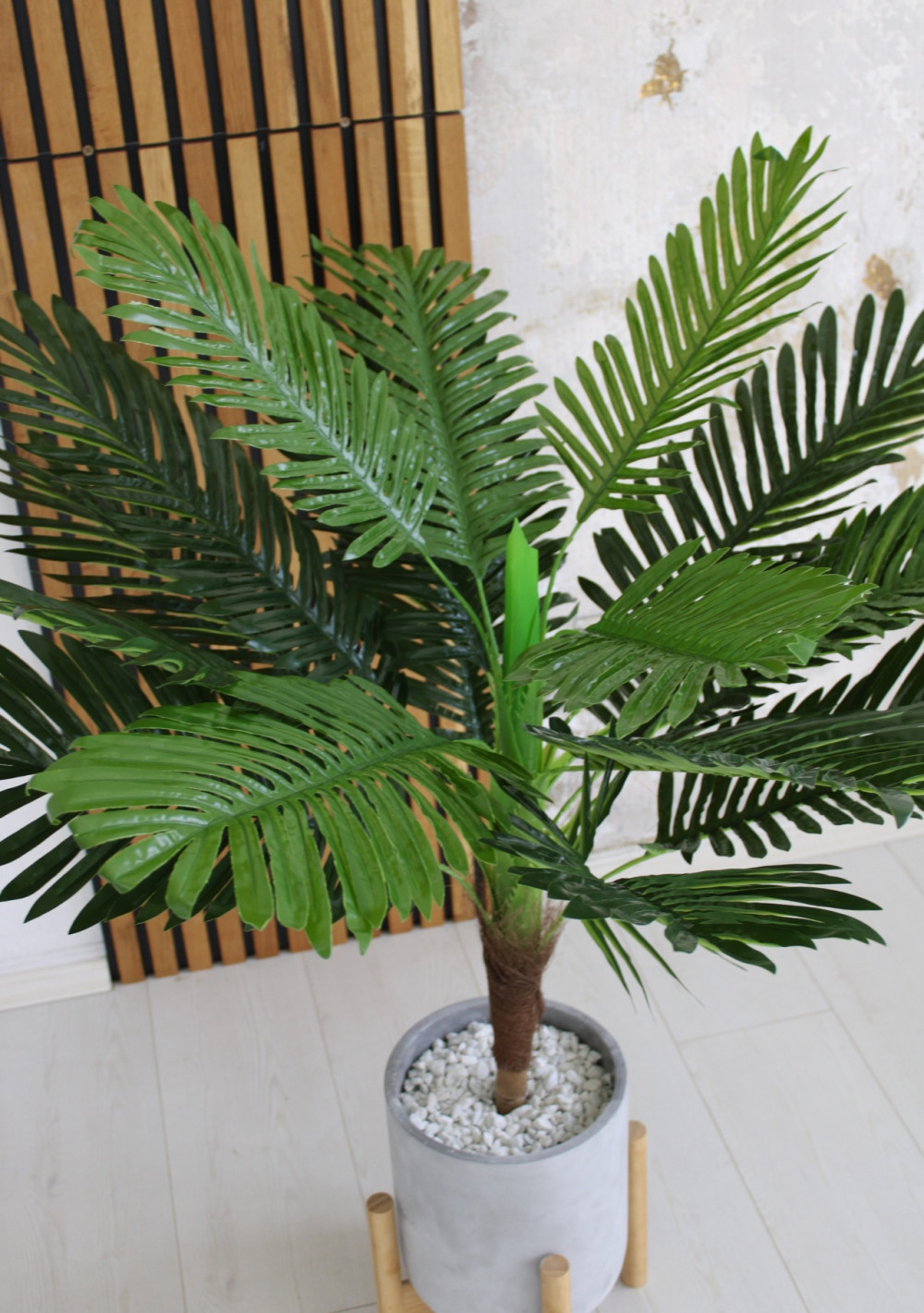 Műnövény Hawai Pálma 100cm magas dús élethű váza nélküli