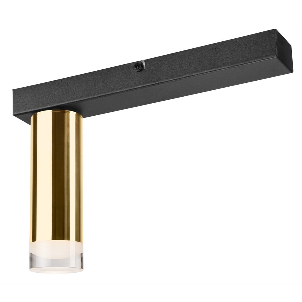 Diego fekete-aranyszínű mennyezeti lámpa - LAMKUR